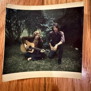 Vintage Musician Photo 70s Photography hippie boho